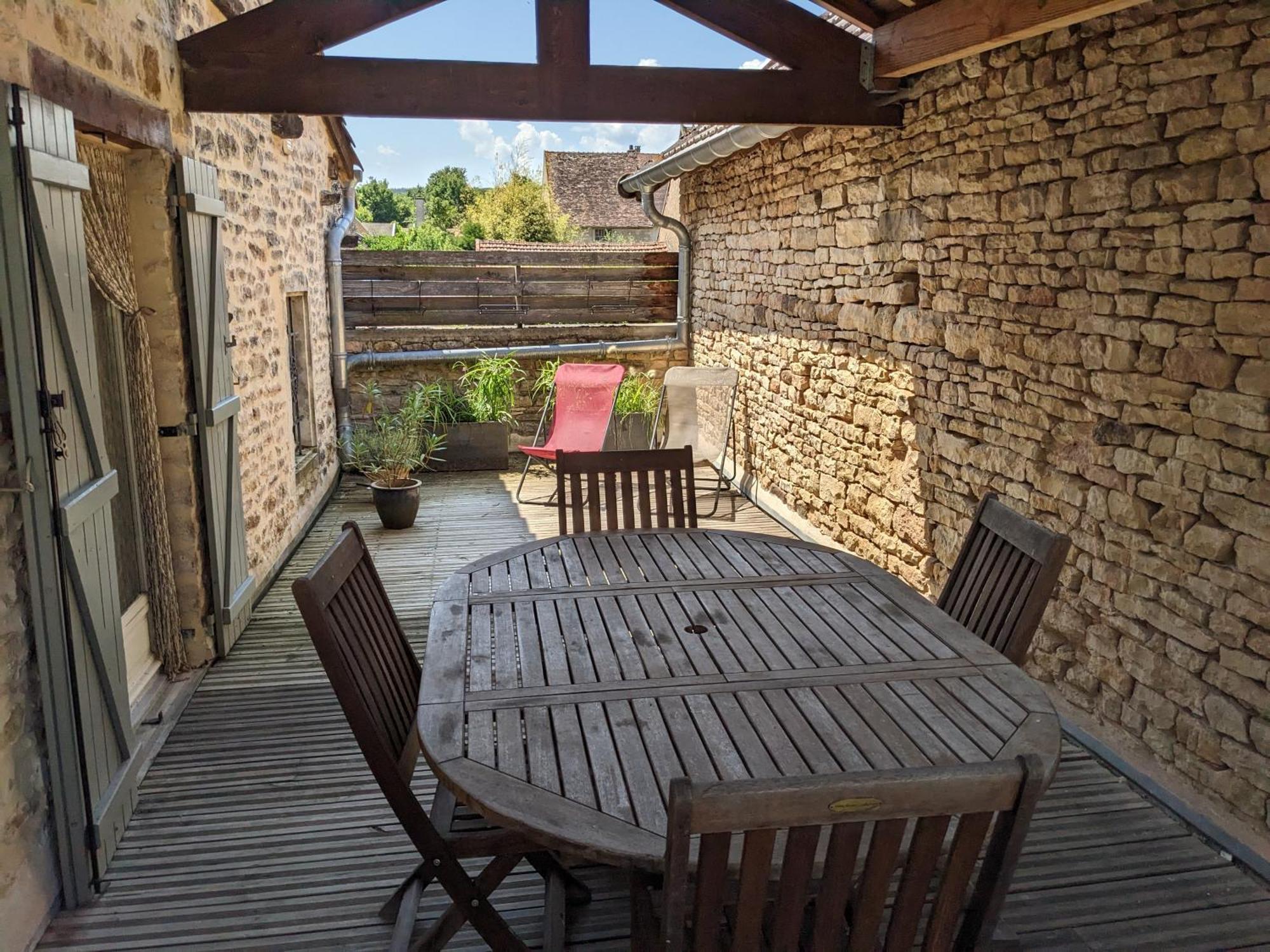 La Terrasse - Old Winemaker'S Cottage In St Gengoux Saint-Gengoux-le-National Екстериор снимка